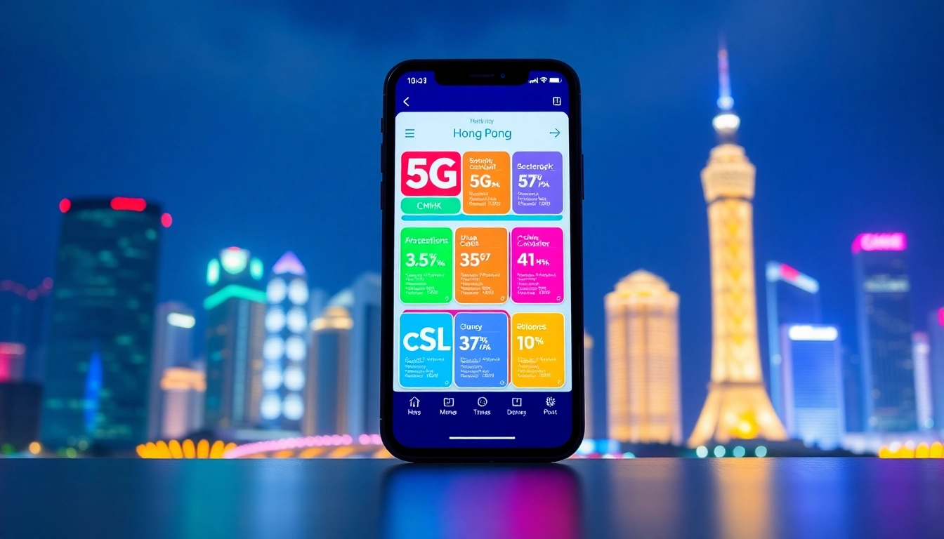 2025年香港5G計劃比較：如何選擇最適合的手機上網方案
