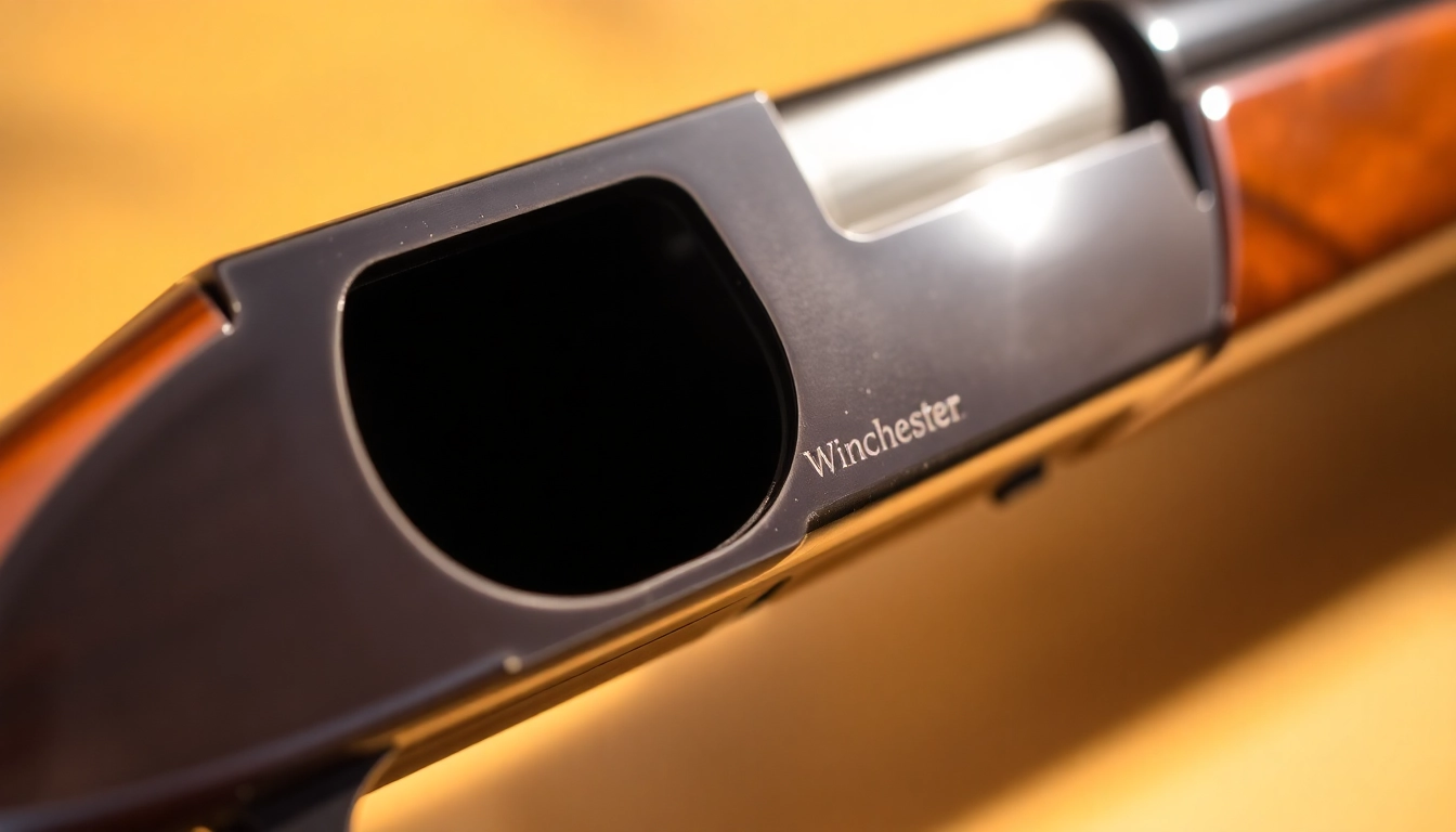 Discover the power of 32WIN with a detailed image of a classic Winchester rifle, highlighting precision engineering and timeless design.