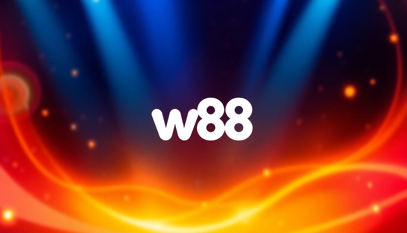 The w88 online betting platform interface with vibrant visuals and engaging design elements for seamless user experience.