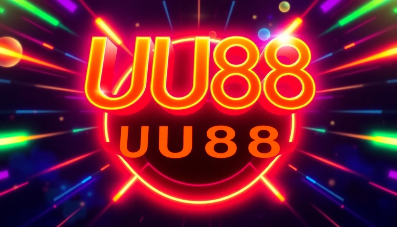 Engaging UU88 online casino platform interface with vibrant visuals and user-friendly design elements for improved engagement.