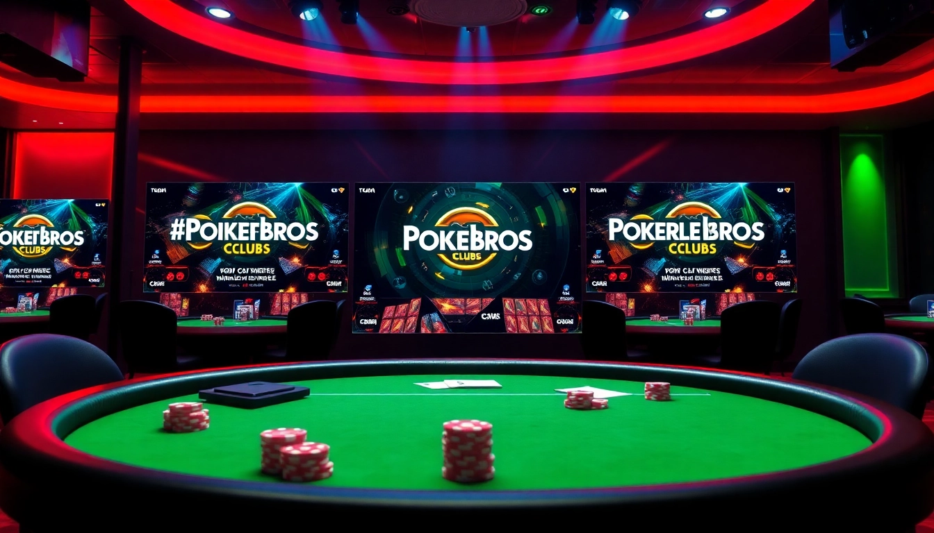 Showcasing the best pokerbros clubs with active online gameplay and vibrant community engagement, highlighting top platforms for poker players.