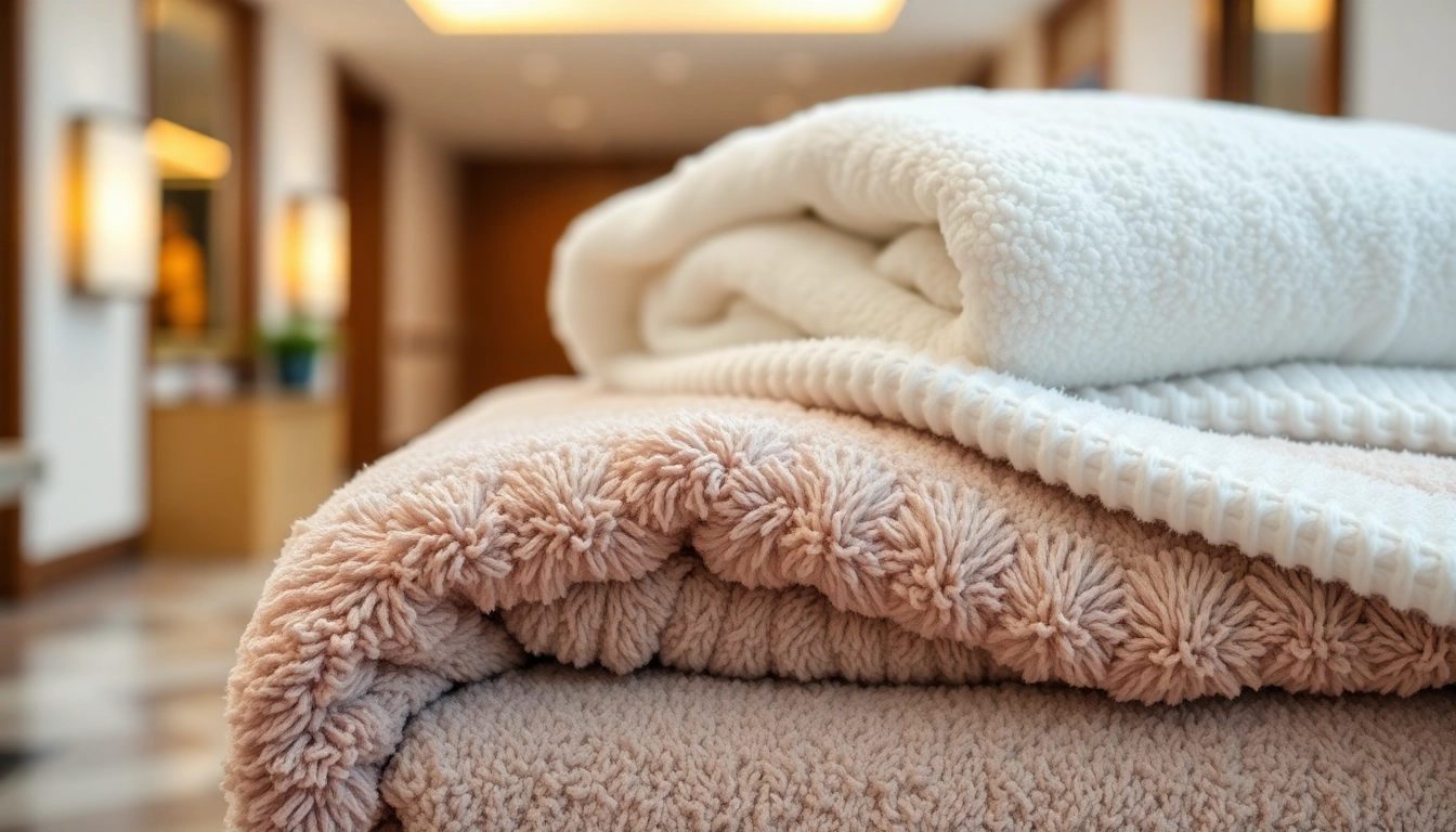 Premium hotel towel supplier offering soft, absorbent towels for luxury accommodations and hospitality businesses.