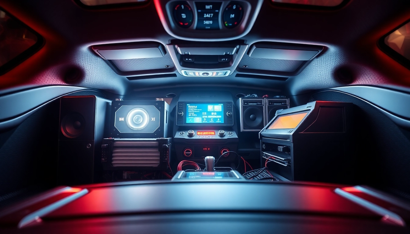 High-performance lithium battery powering a car stereo system, offering best battery for car