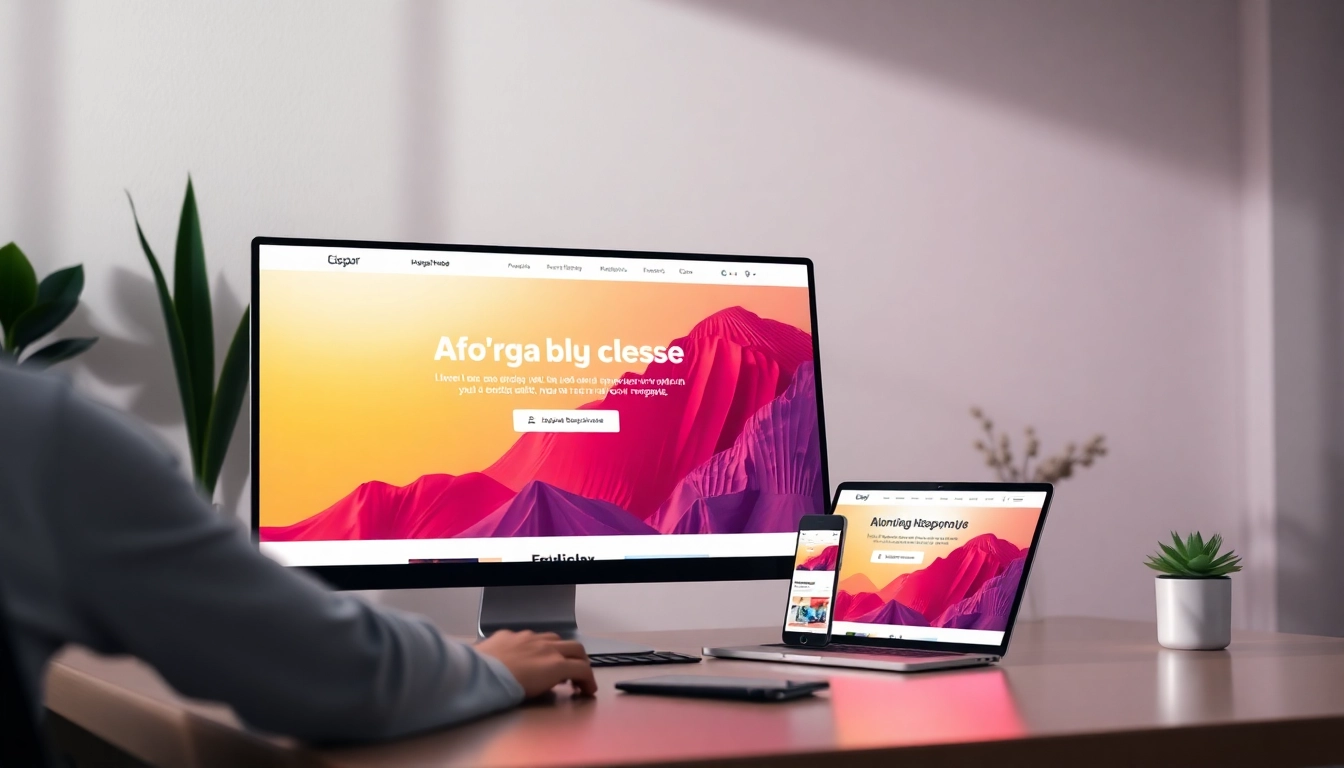 Build your paginas web baratas with professional design and optimized performance